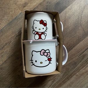 Hello kitty mug set